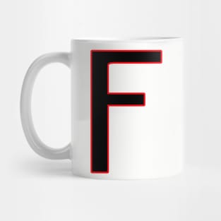 F Mug